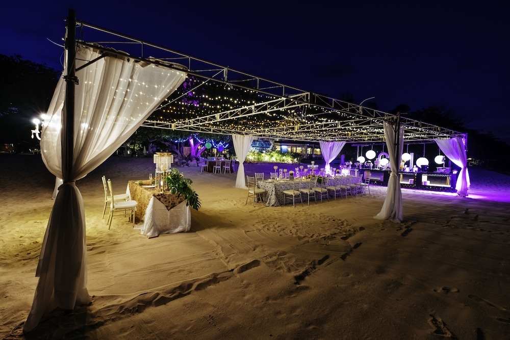 야외 결혼식 공간