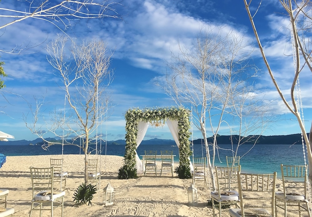 야외 결혼식 공간