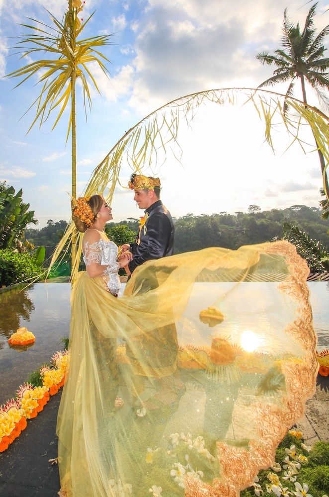 야외 결혼식 공간