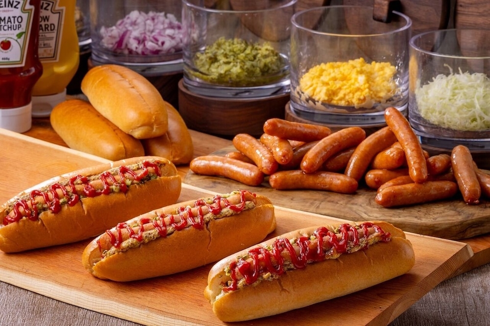 뷔페 아침 식사