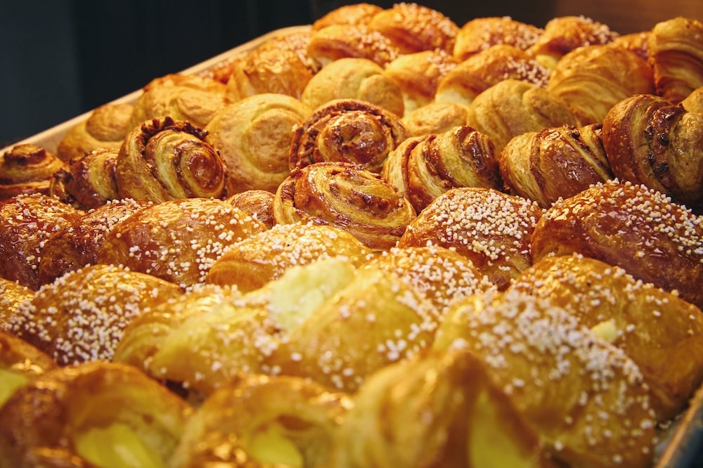 뷔페 아침 식사