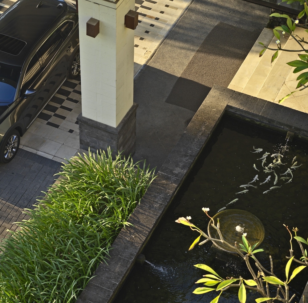 숙박 시설 입구