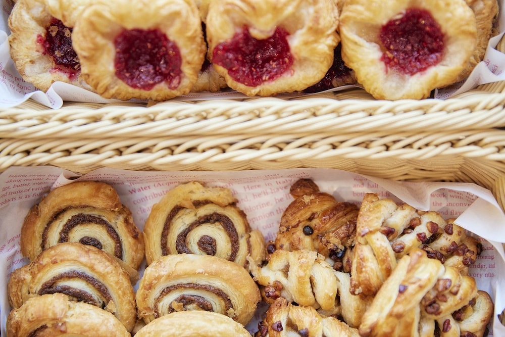 뷔페 아침 식사