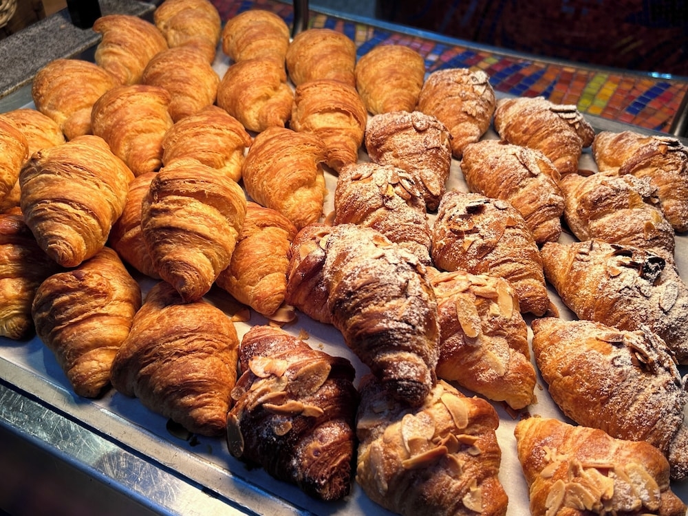 뷔페 아침 식사