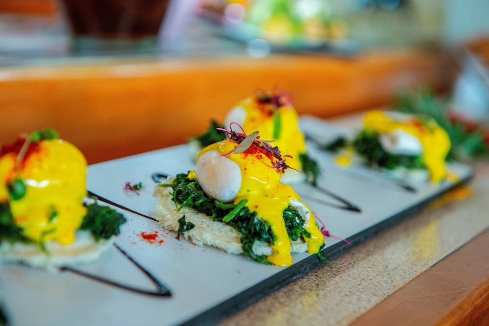 뷔페 아침 식사