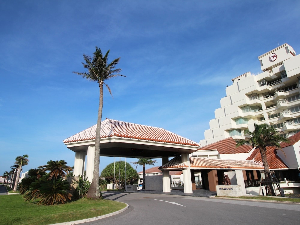 숙박 시설 입구