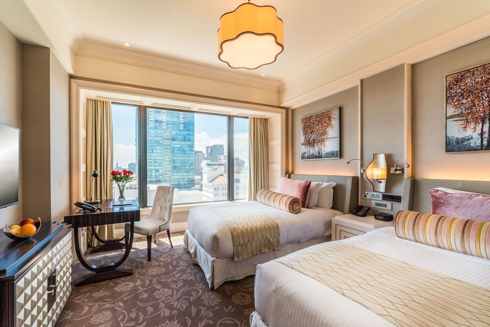 숙박 시설에서 보는 시내 전망