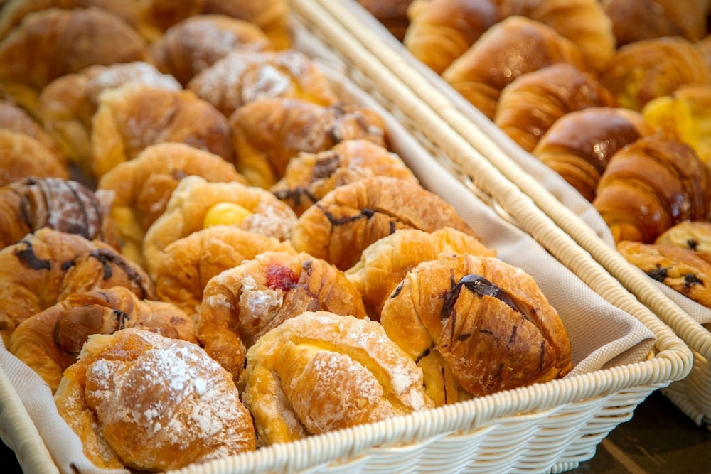 뷔페 아침 식사