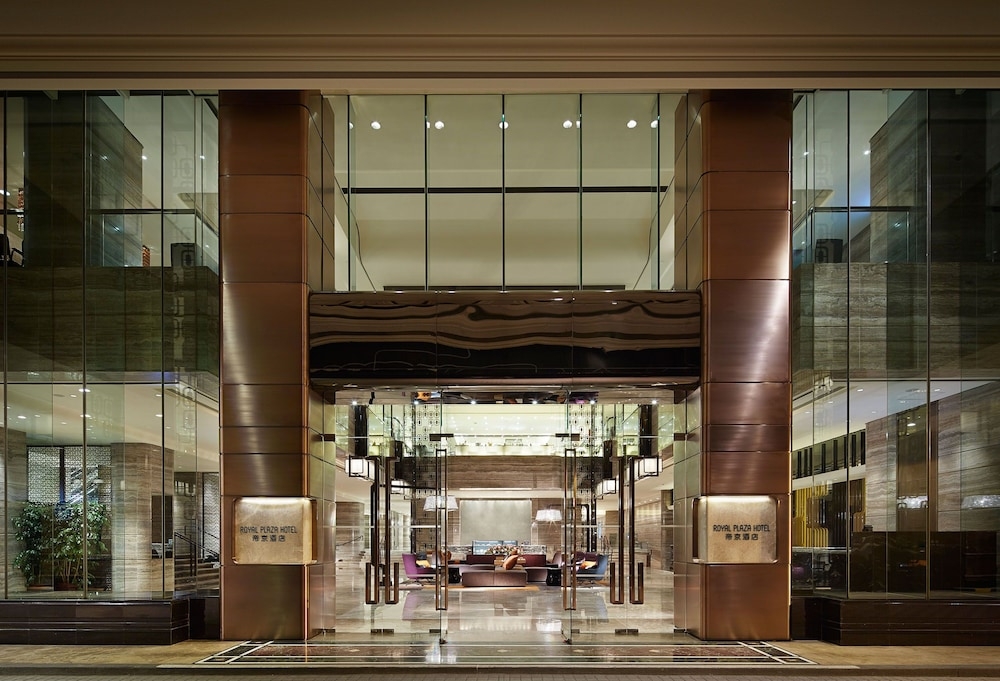 숙박 시설 입구