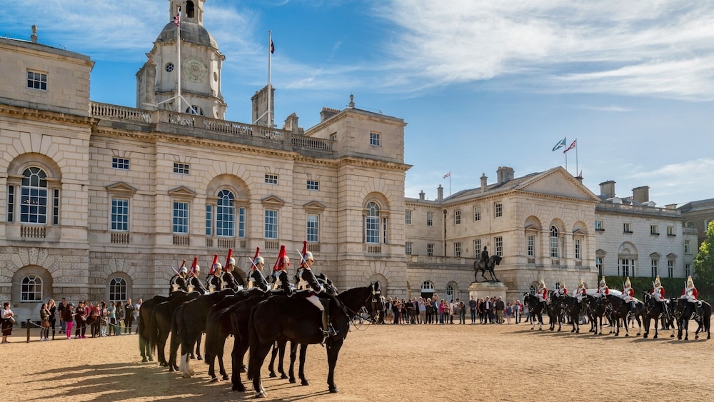 숙박 시설에서 보는 시내 전망