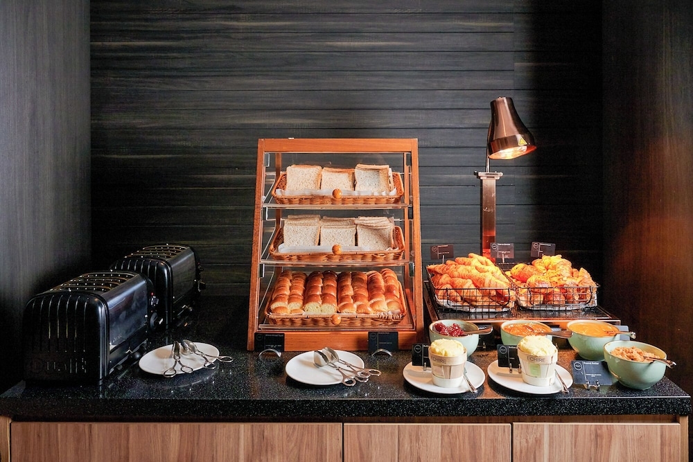 뷔페 아침 식사