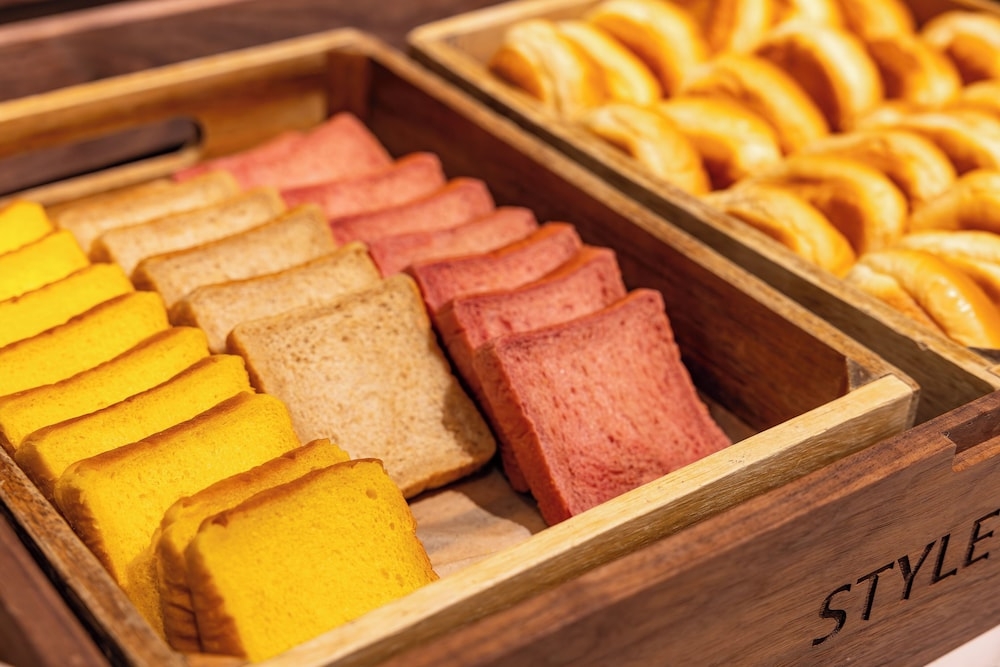 뷔페 아침 식사