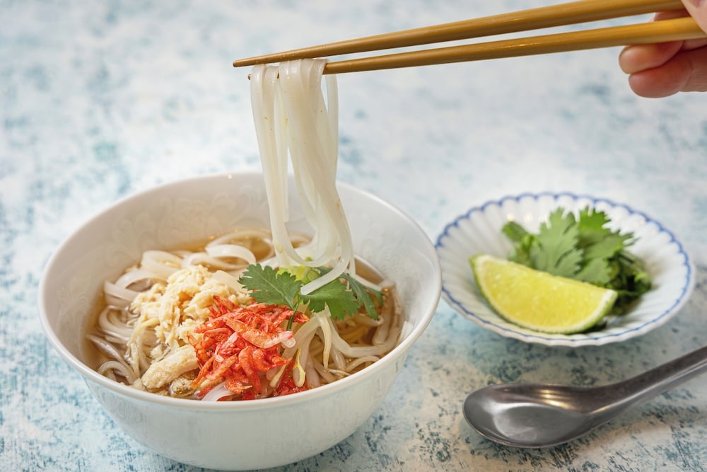 뷔페 아침 식사