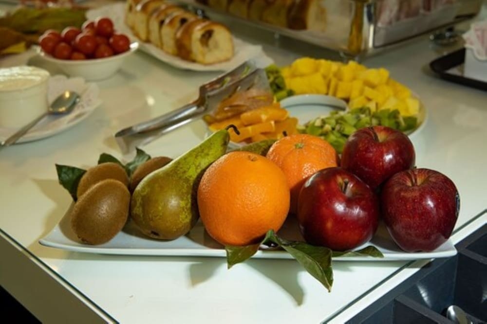 뷔페 아침 식사