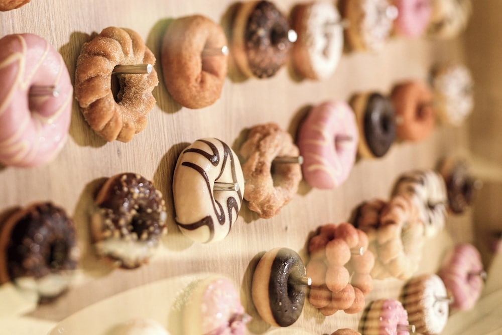 뷔페 아침 식사