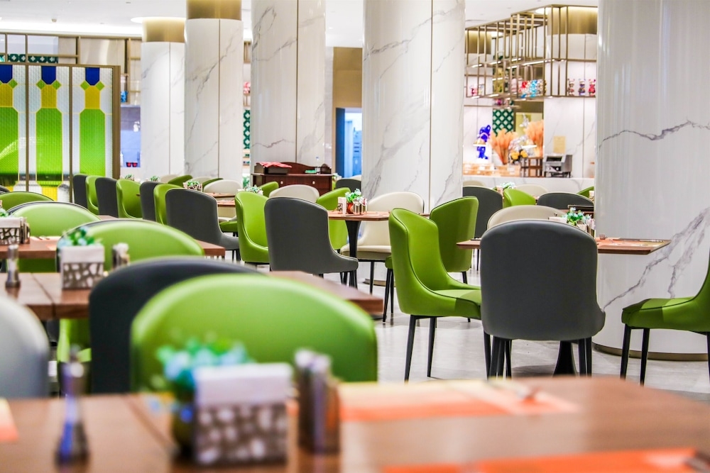 뷔페 아침 식사