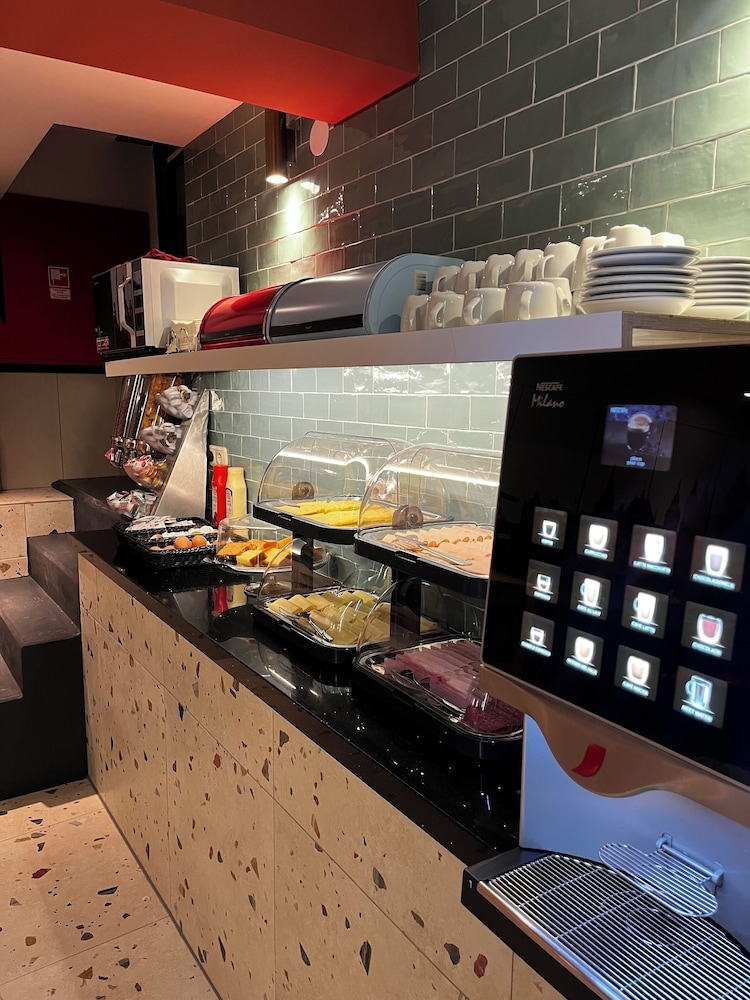 뷔페 아침 식사