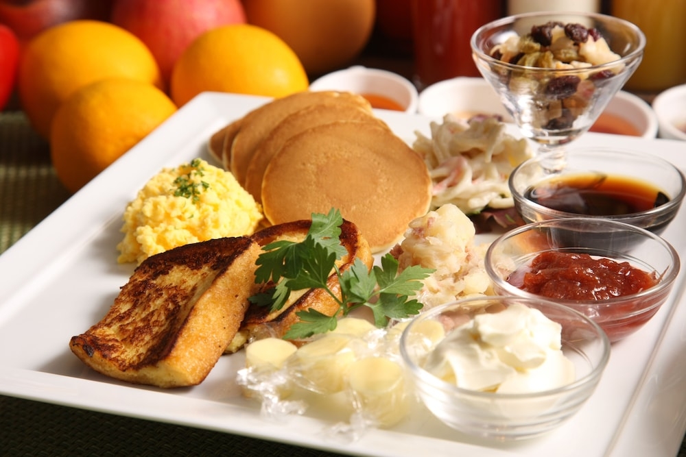 뷔페 아침 식사