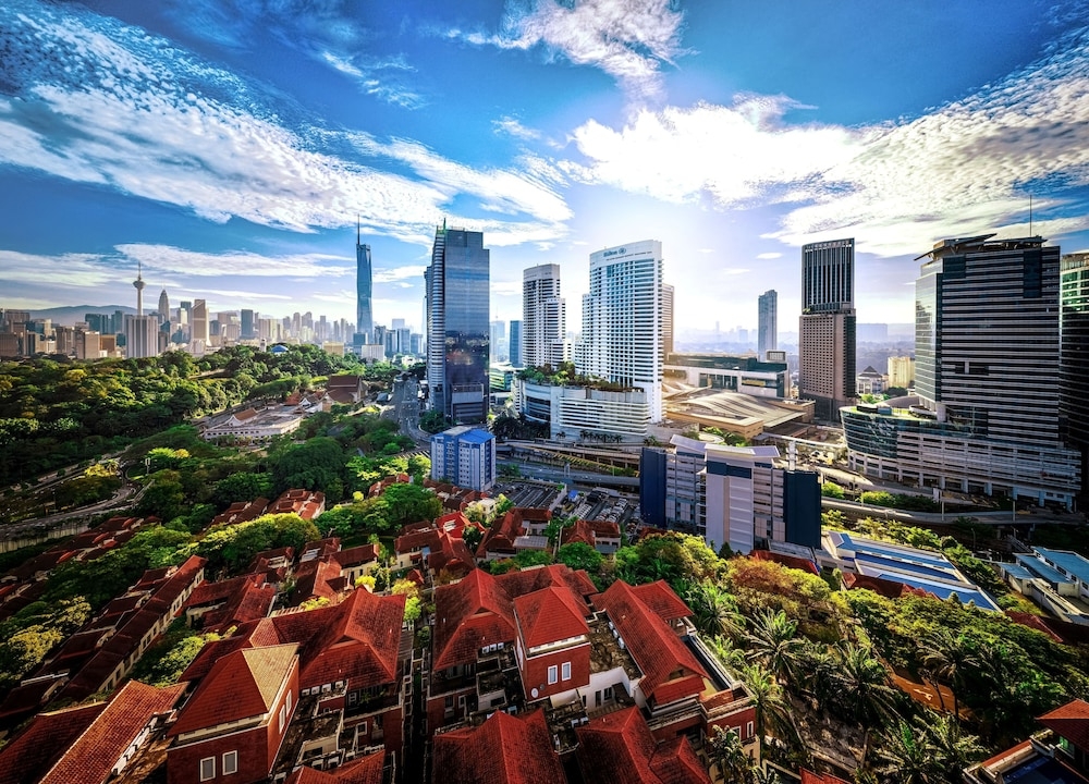 객실에서 보이는 전망