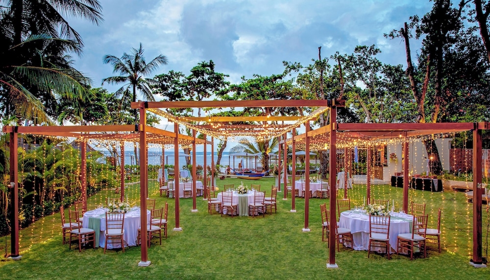 야외 결혼식 공간