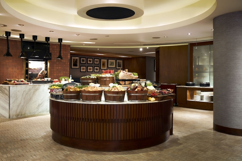 뷔페 아침 식사