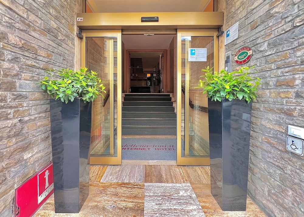 숙박 시설 입구