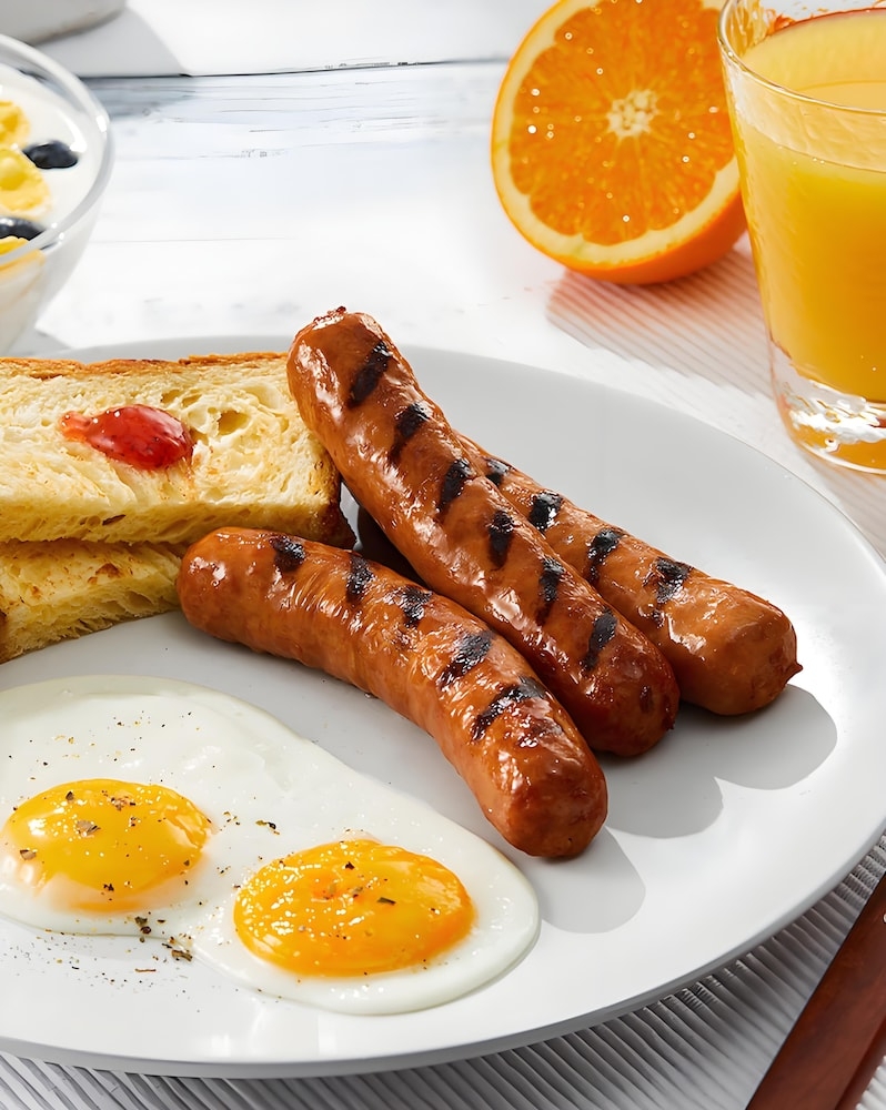 뷔페 아침 식사