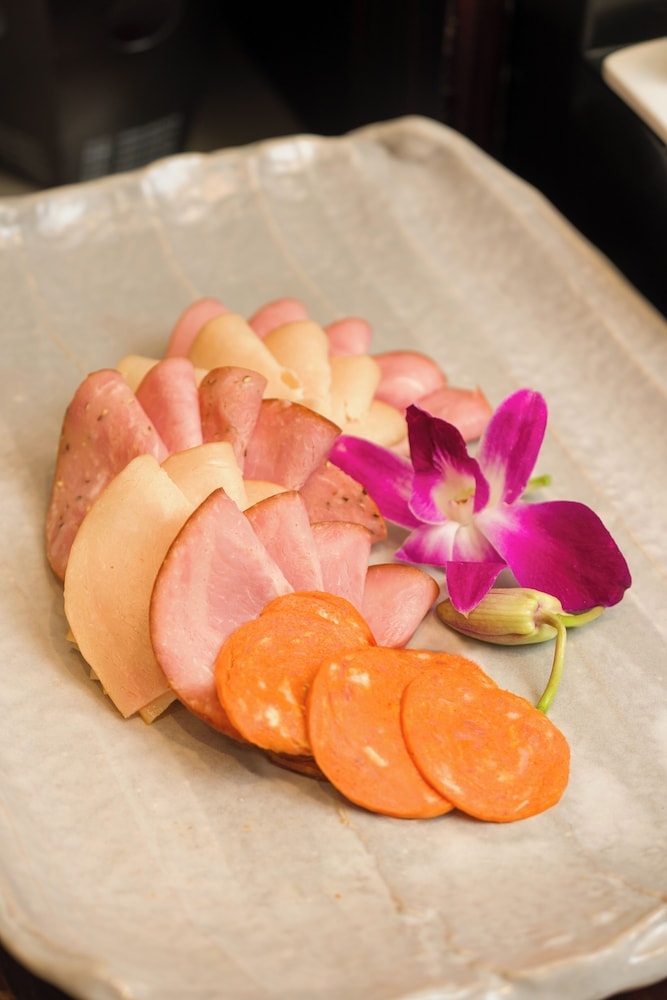 뷔페 아침 식사