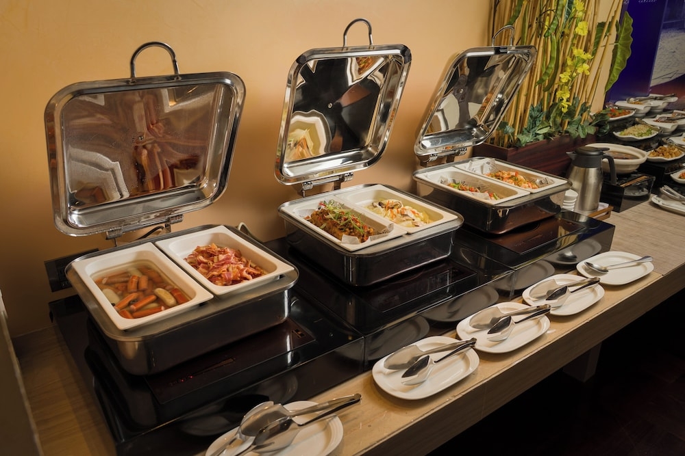 뷔페 아침 식사