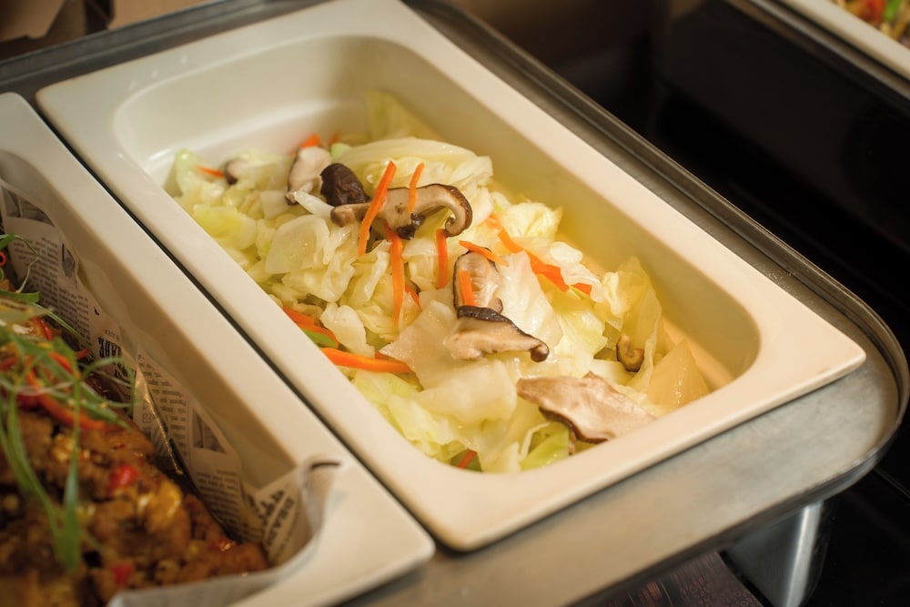 뷔페 아침 식사