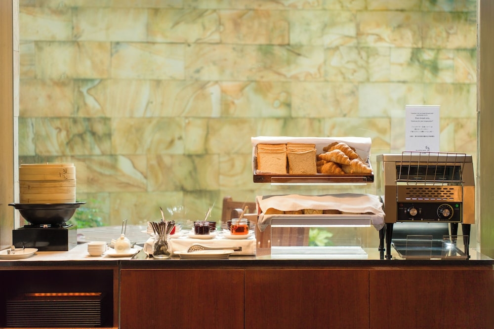 뷔페 아침 식사