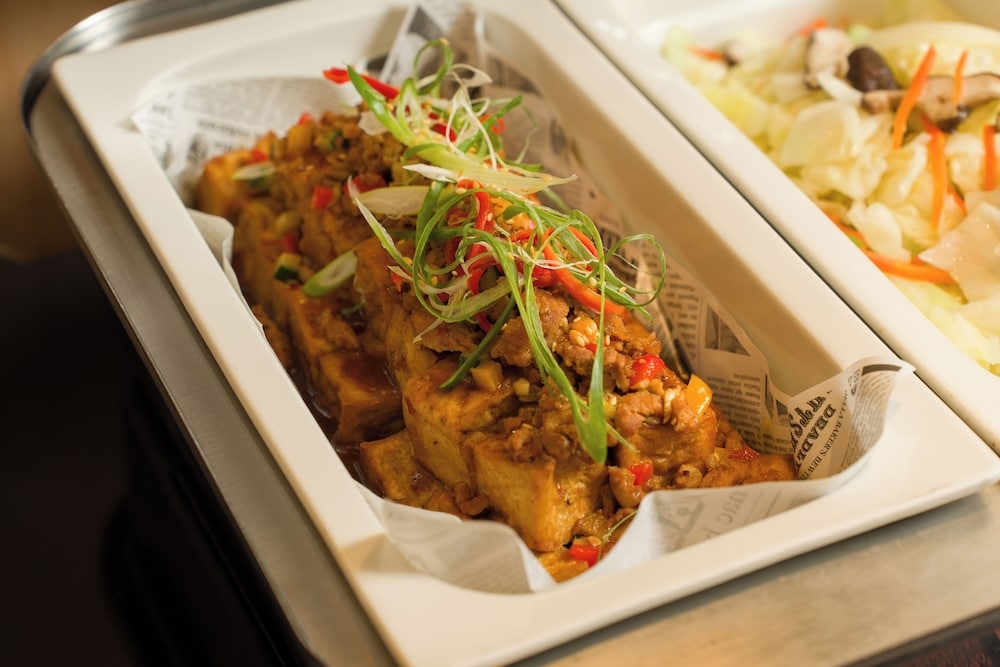 뷔페 아침 식사