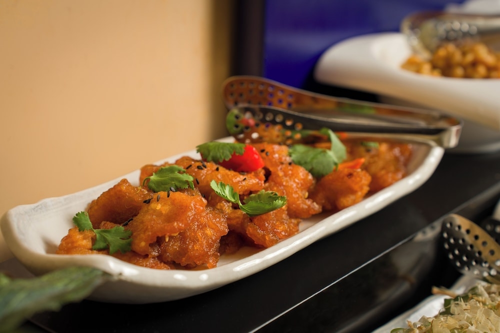 뷔페 아침 식사