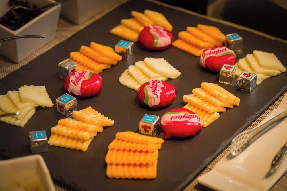 뷔페 아침 식사