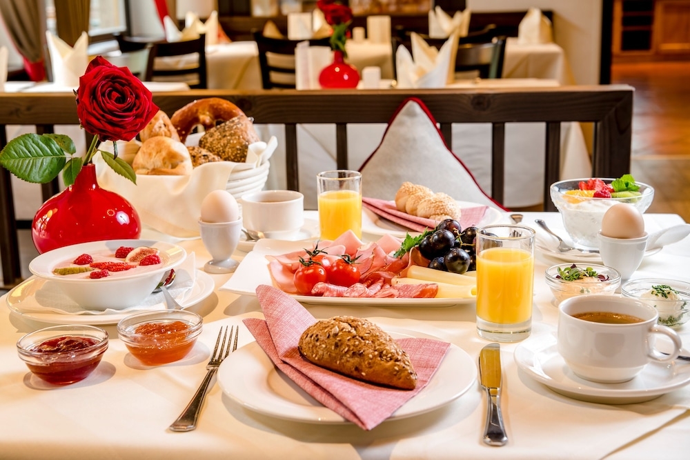 뷔페 아침 식사