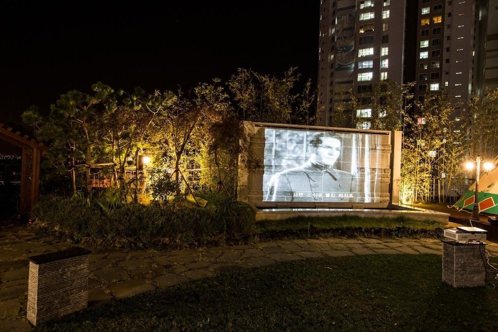 숙박 시설 구내