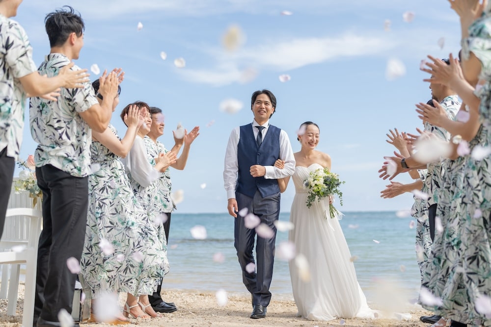 야외 결혼식 공간