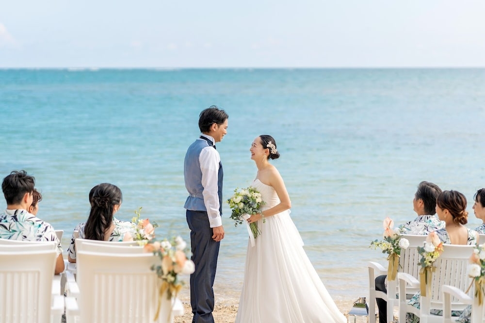 야외 결혼식 공간