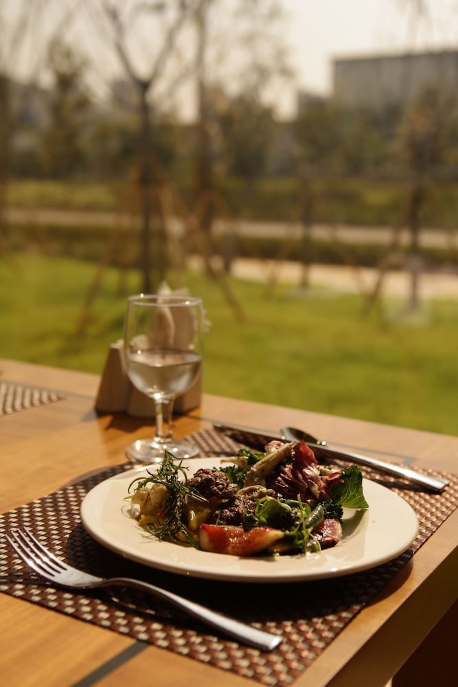 뷔페 아침 식사