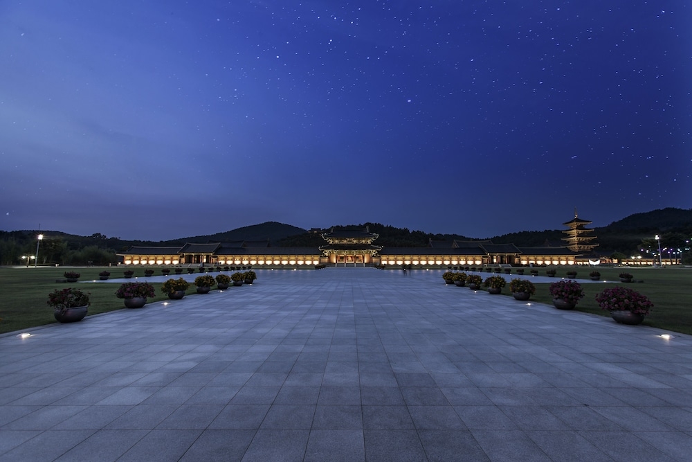 숙박 시설에서 보는 주변 전망