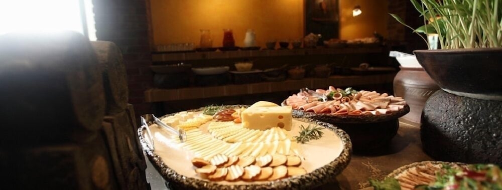 뷔페 아침 식사