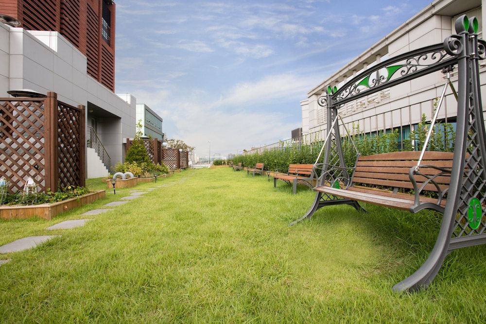 숙박 시설 구내