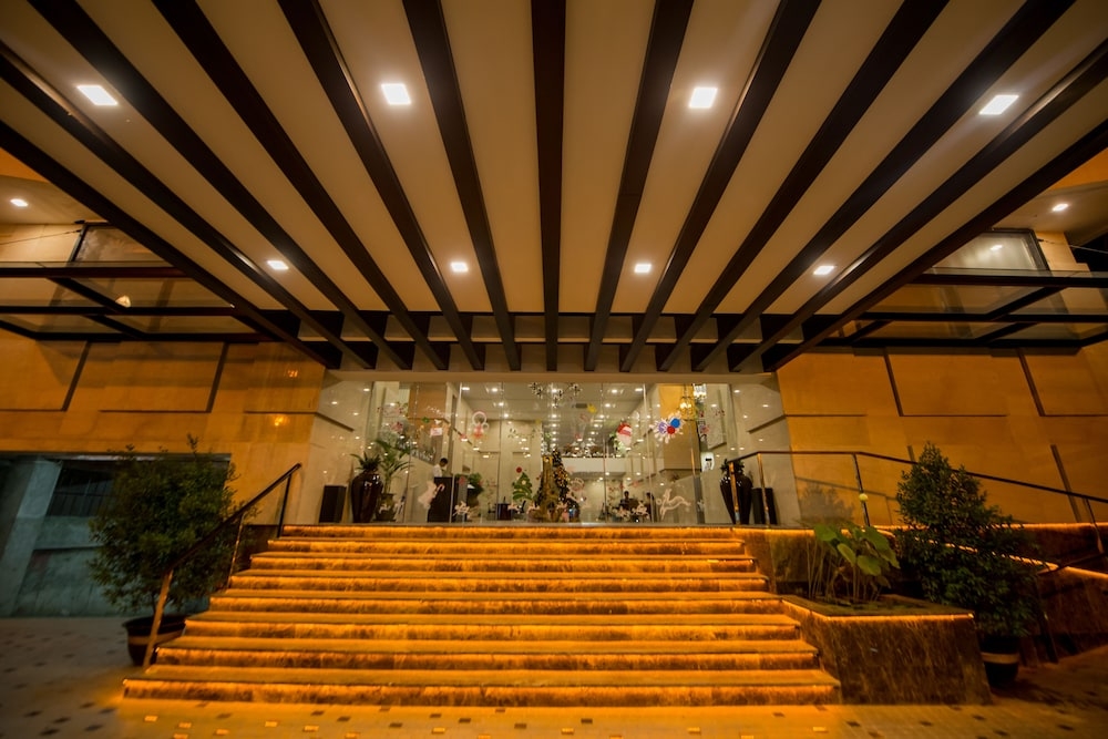 숙박 시설 입구