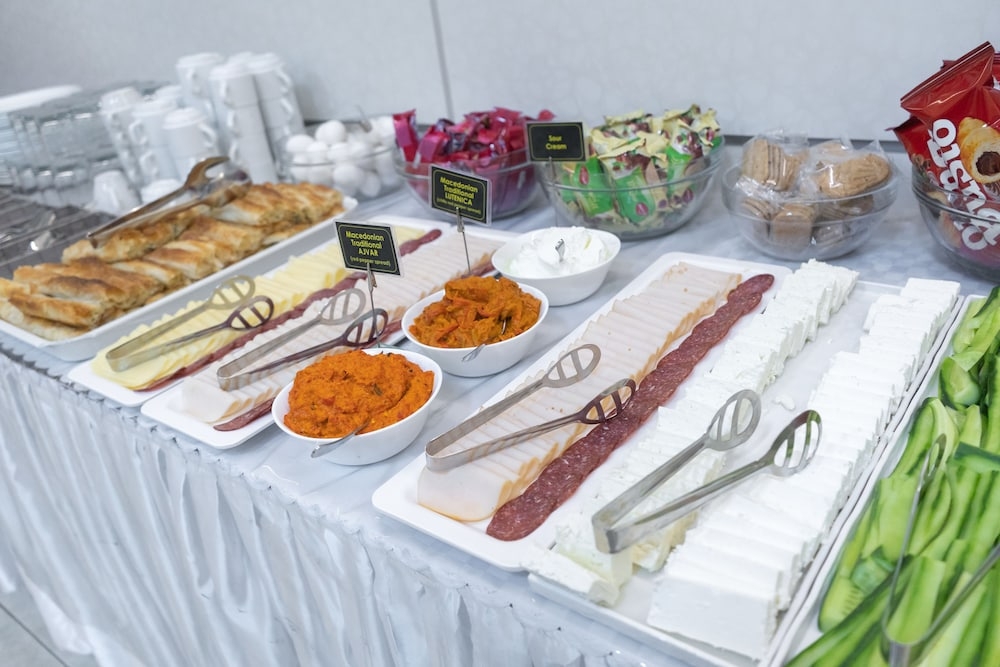 뷔페 아침 식사