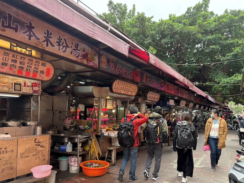 숙박 시설에서 보는 시내 전망