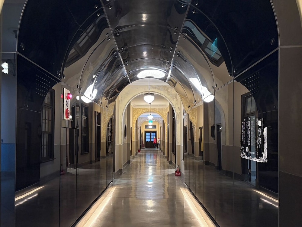 숙박 시설에서 보는 시내 전망