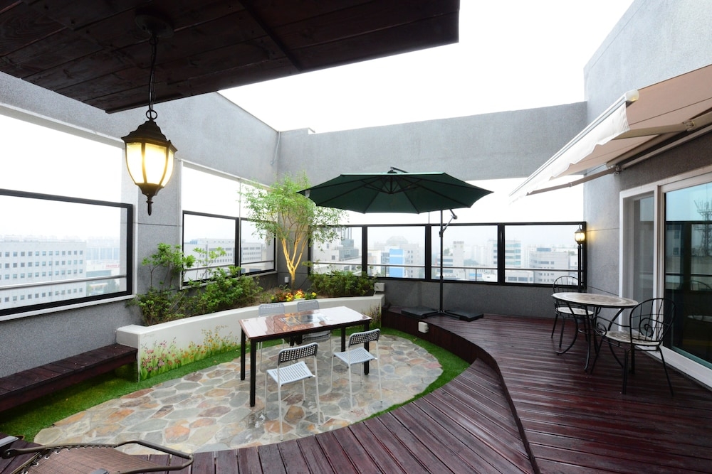 객실에서 보이는 전망