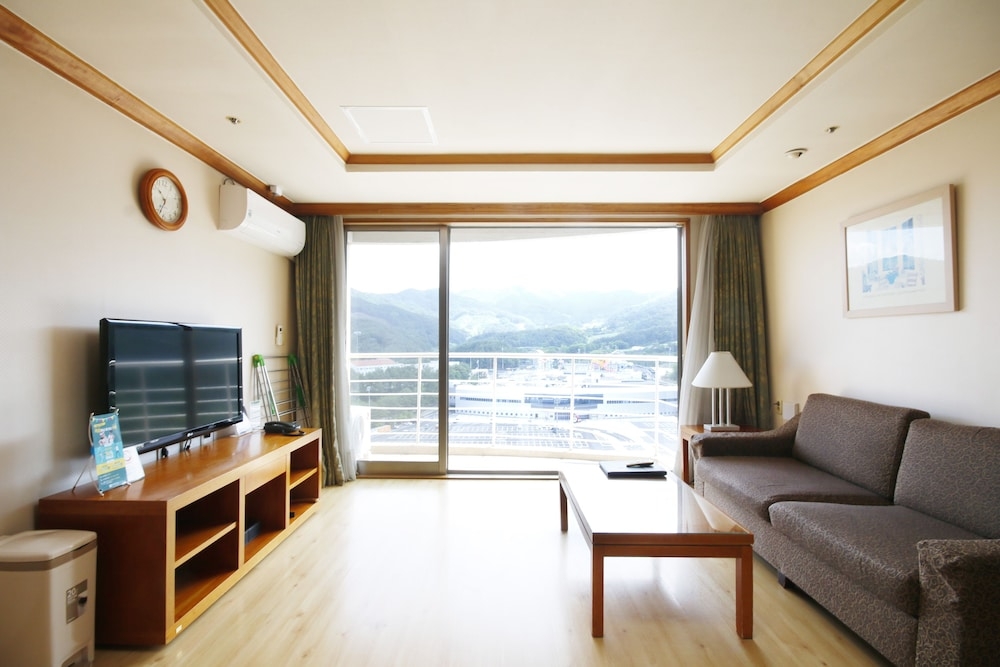 객실에서 보이는 전망