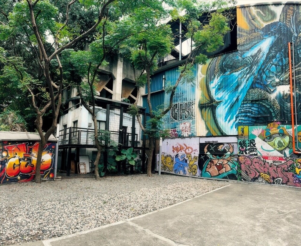 숙박 시설에서 보는 주변 전망