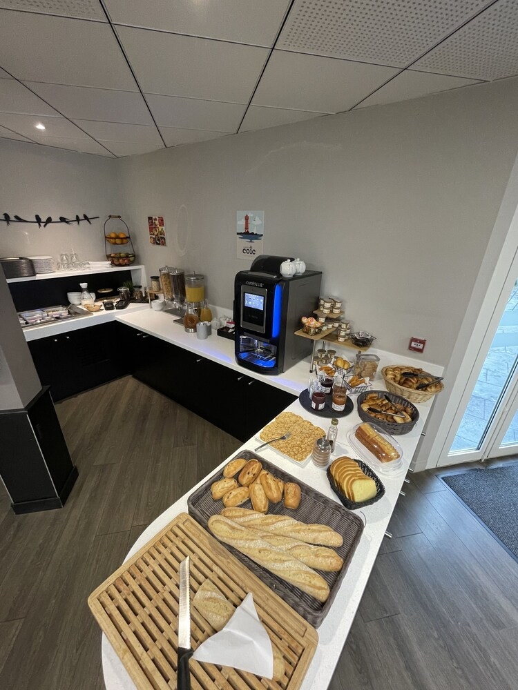 뷔페 아침 식사